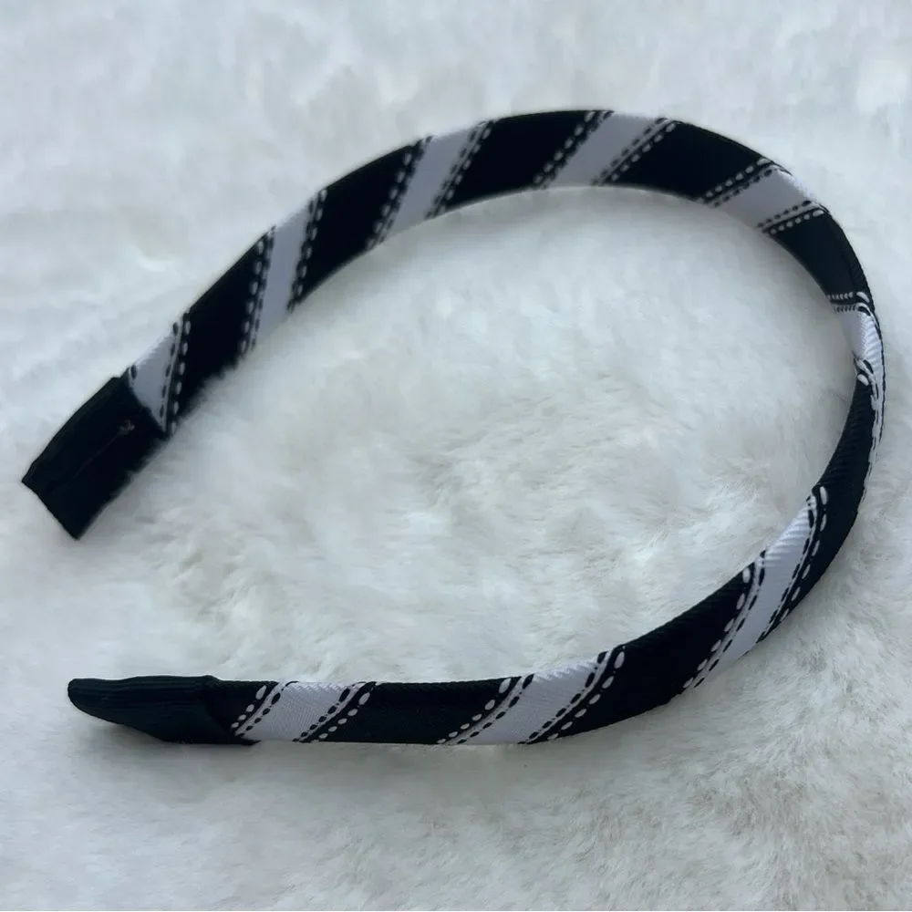 Bundle of 10 Colorful Girl’s Ribbon Headband Set